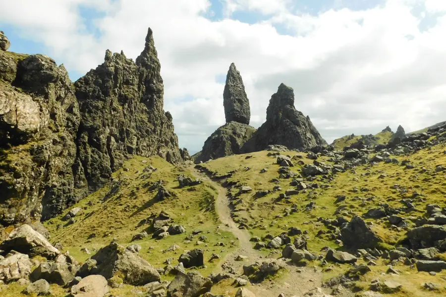 C. Gerbois Randonnée spectaculaire sur lîle de Skye