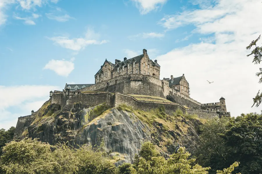 Jorg Angeli Unsplash Château d'Edimbourg