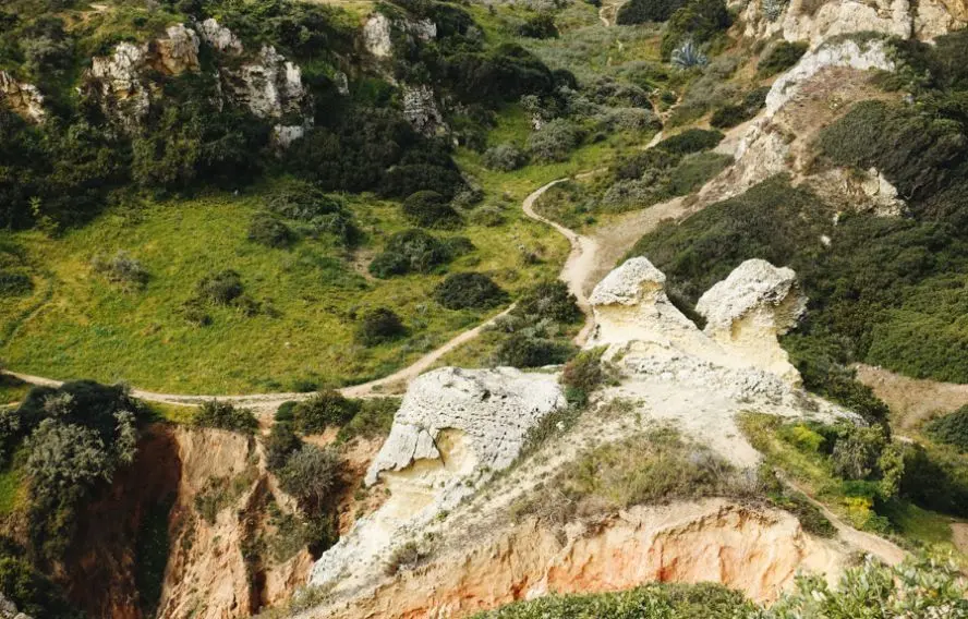 F. Weber Sentier entre plages et falaises