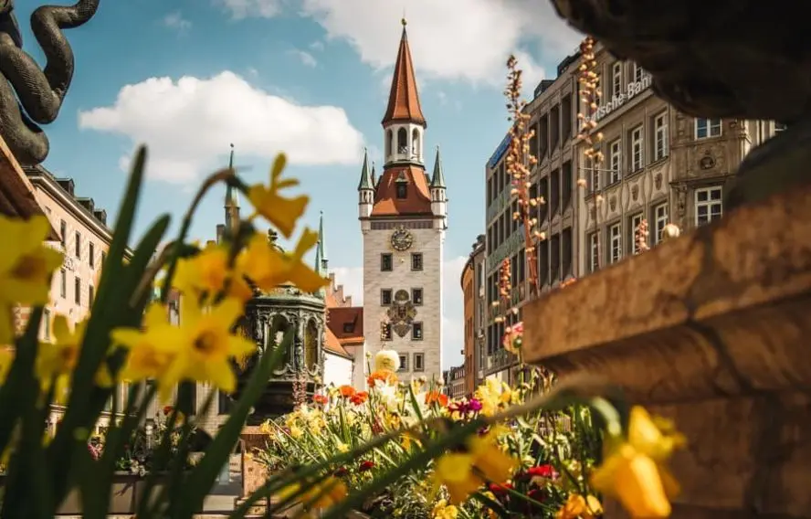M. Schroder Unsplash Munich, en fleur, au coeur de l'Allemagne