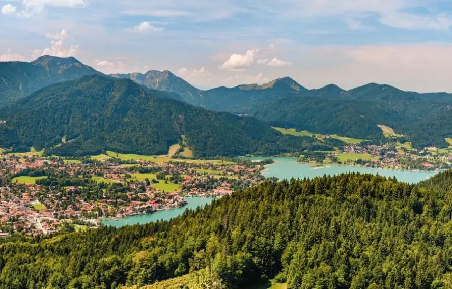 Wolfilser AdobeStock Panorama sur le village de Tegernsee, en Allemagne