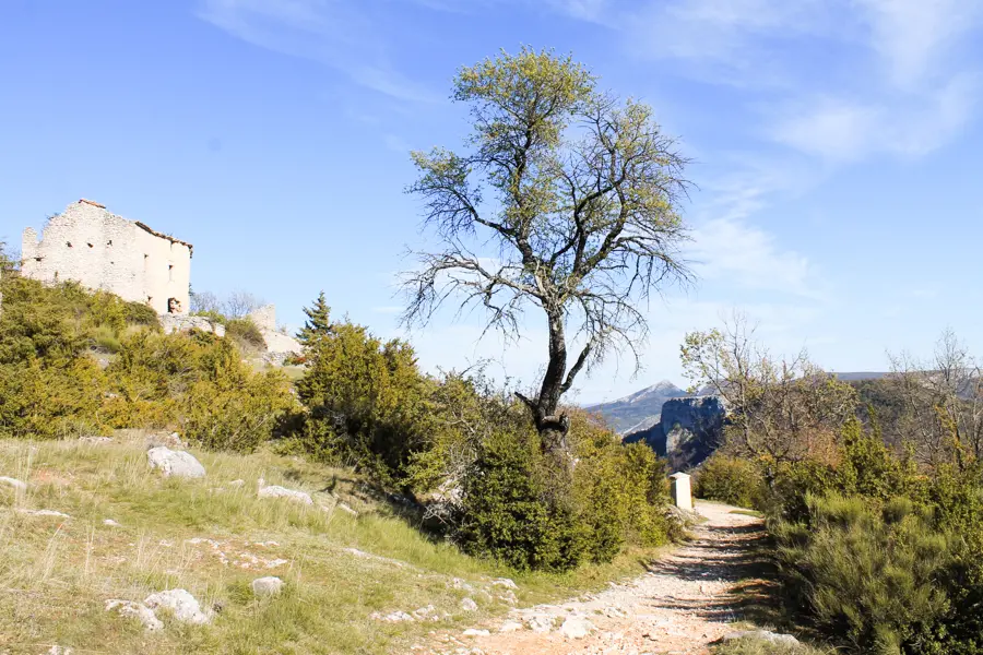M. Coppin Passage par le village de Chateauneuf-les-Moustiers
