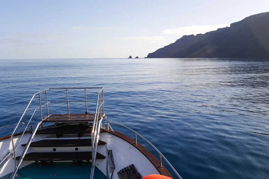 S. Delaunay Ferry pour se rendre sur l'île de la Graciosa