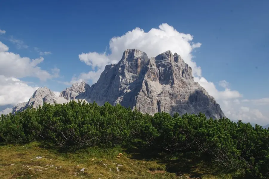 J. Heyte Vue sur le Monte Pelmo