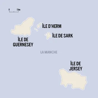 © Chamina Carte îles anglo-normandes