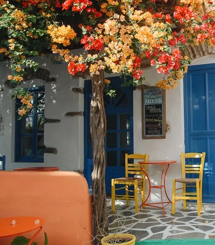 © Grand Angle - Myriam Bernaudon Restaurant grec