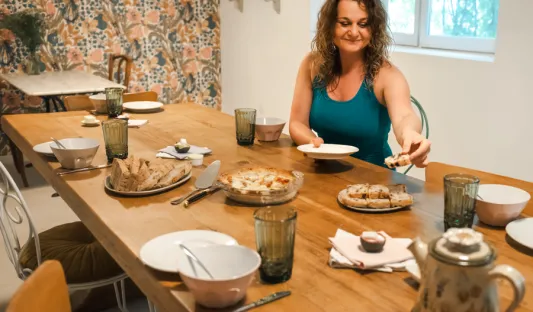 Marion Carcel Petit déjeuner chamina voyages