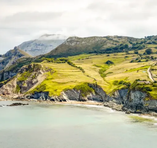 Paysage côtier du Camino del Norte